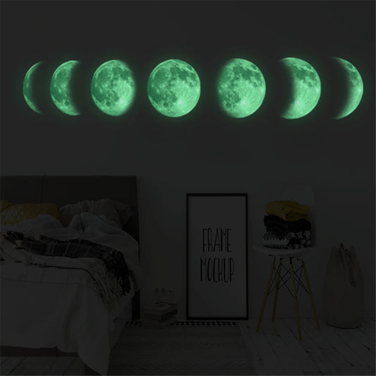 Moon Cycle Wall Stickers