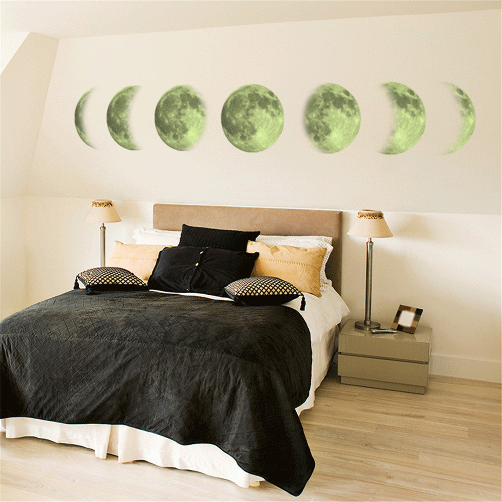 Moon Cycle Wall Stickers